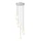 Z-Lite Farrell 7 Light Chandelier, 18in. W x 11in. H, Brushed Nickel 3043P6-7R-BN - alternate 1